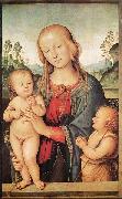 Pietro Perugino Madonna with Child and the Infant St John oil painting picture wholesale